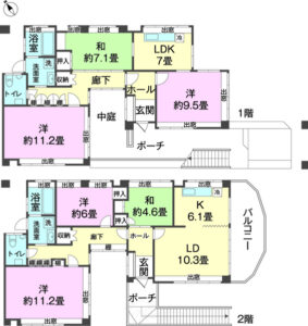 部屋の間取りや金額は不明？